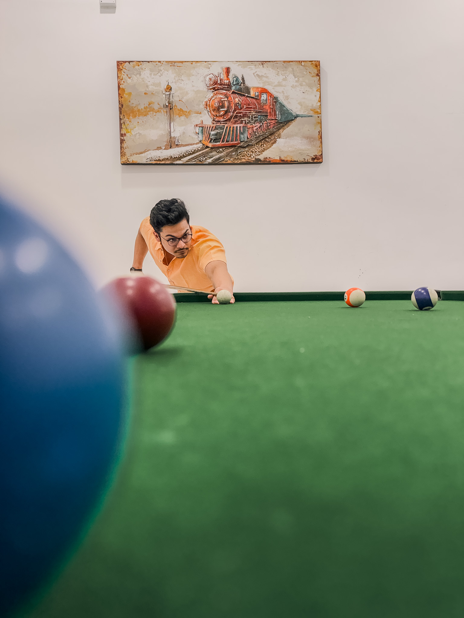 Modern villa interior